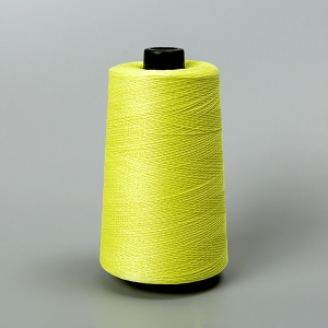 Yellow aramid twisted silk